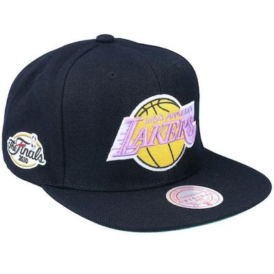 2. Czapka z daszkiem Mitchell & Ness NBA Los Angeles Lakers Top Spot Snapback Hwc Lakers HHSS2976-LALYYPPPBLCK