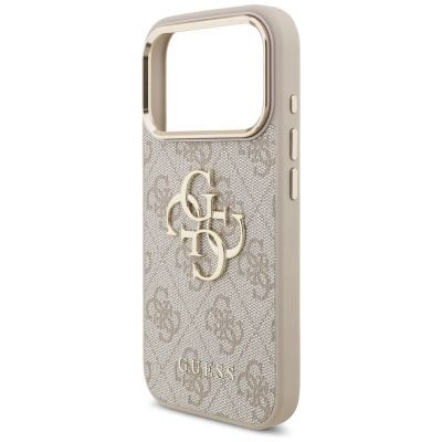 6. Etui Guess 4G Big 4G Classic Logo na iPhone 17 Pro / 18 Pro - różowo-złote