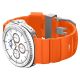10. Pasek Spigen WBS2 na Samsung Galaxy Watch 40 / 44 / 46 mm - pomarańczowy