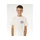 6. Koszulka chłopięca RIP CURL Pacific Rinse Sunrise Tee-Boy biała
