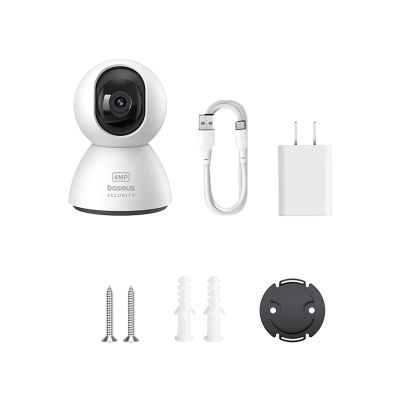6. Kamera wewnętrzna Baseus Security P1 3K (wersja EU) - biała