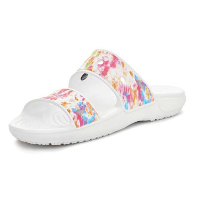 4. Klapki Crocs Classic Tie Dye Graphic Sandal W 207283-928