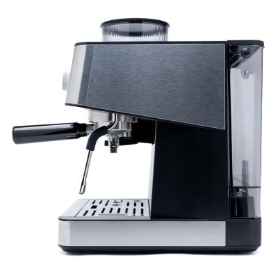 6. ELDOM EKSPRES CIŚNIENIOWY KOLBOWY ECK1 1300W 20 BAR, ZASOBNIK NA MLEKO, 6 PROGRAMÓW AUTOMATYCZNYCH, 2 PROGRAMY RECZNE