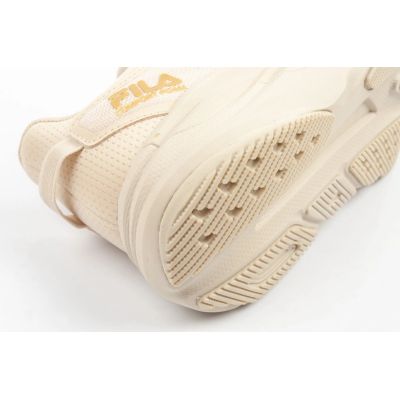 6. Fila buty damskie sportowe Retron beżowe sneakersy wygodne modne