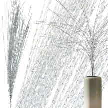 GAŁĄZKA DEKORACYJNA 117CM SREBRNA