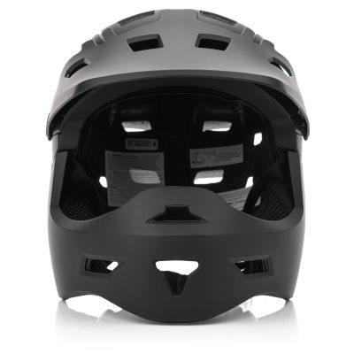 25. Kask rowerowy full-face Meteor Hydra S 51-55 cm czarny