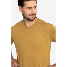 T-shirt męski VIKING Morain Bamboo Man jasno brązowy   S