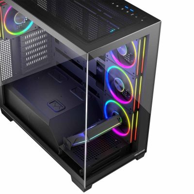 18. MODECOM OBUDOWA VOLCANO STELLAR ARGB MIDI 5F BLACK