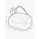 7. Torba podróżna EVOC Duffle Bag 40 l violet - black