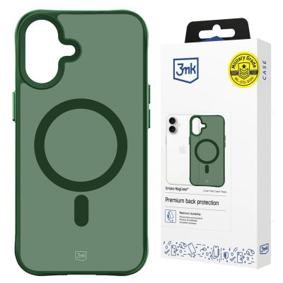 20. Etui 3mk Smoke MagCase na iPhone 16 - zielone-półprzezroczyste