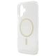 6. Guess GUHMP16MHFGERET iPhone 16 Plus      6.7" przeźroczysty/transparent hardcase IML Glitter Circle MagSafe