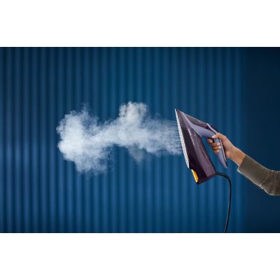 31. Philips | DST8021/30 | Żelazko parowe | Ciągła para 55 g/min | Wydajność silnego uderzenia pary 240 g/min | Purpura