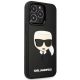 4. Etui Karl Lagerfeld 3D Rubber Karl's Head na iPhone 14 Pro - czarne