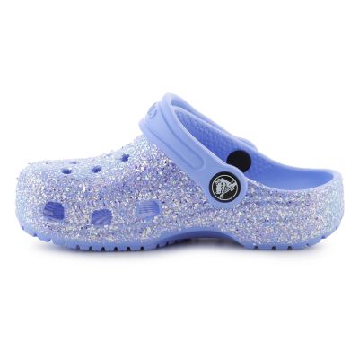 9. Klapki Crocs Classic Glitter Clog T Jr 206992-5Q6