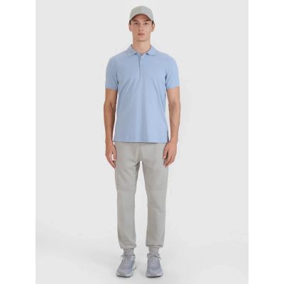 5. Koszulka męska polo 4F (ZESTAW KOSZULEK 2 SZT.) 2P-SS-4FWSS25TPTSM407-92S