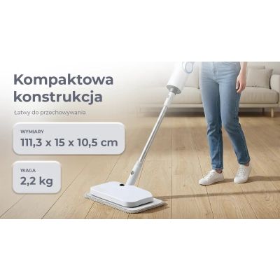 9. EXTRALINK HOME ODKURZACZ PAROWY 1500W R-357