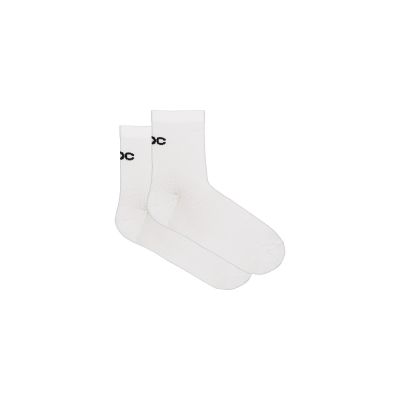 Skarpety rowerowe POC Cadence Road Air Socks biały