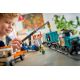 11. LEGO City 60509 - Portowy pociąg towarowy, dźwig i ciężarówka