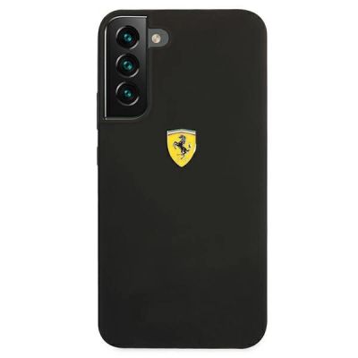 3. Etui Ferrari On Track Silicone na Samsung Galaxy S22+ - czarne
