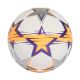 2. Piłka nożna adidas UCL Womens Mini 26/27 League Stage biało-pomarańczowo-fioletowa KE5143