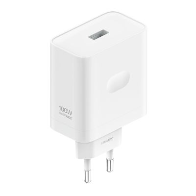 Ładowarka sieciowa OPPO VCBAOBEH 100W USB-A z kablem USB-A - USB-C - biała