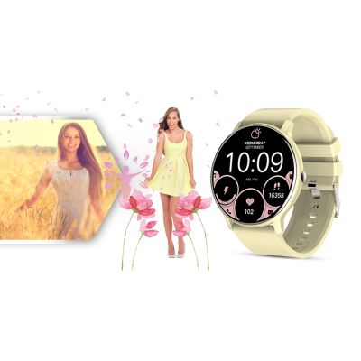 9. Smartwatch GIEWONT Ecru GW120-6