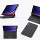 7. Etui Dux Ducis Keyboard (MK Series) z klawiaturą Bluetooth na Samsung Galaxy Tab S9+ / S8+ / S7+ - czarna