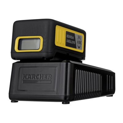 4. Szybka ładowarka + akumulator KARCHER 36V 2,5Ah