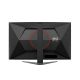 17. AOC G4 CQ27G4Z2P monitor komputerowy 68,6 cm (27") 2560 x 1440 px Quad HD LCD Czarny, Czerwony