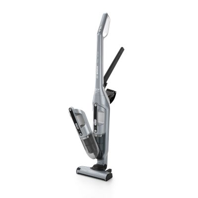 41. Bosch BCH3P210 okurzacz na kiju/szczotka elektryczna Odkurzacz stojący 2 w 1 AC/Bateria Suchy Bez worka 0,4 l Czarny, Szary