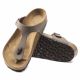 7. Birkenstock Gizeh 43751 brązowe 37