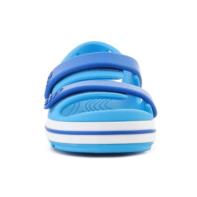 2. CROCS CROCBAND CRUISER SANDAL T KIDS VENETIAN/BLUE BOLT 209424-4MO