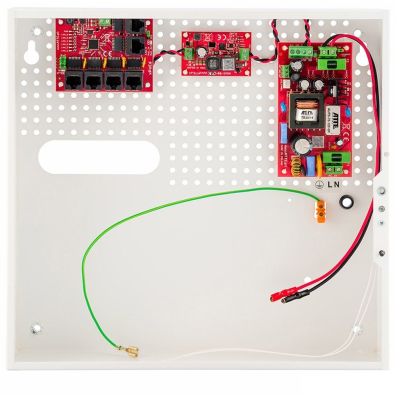 2. SWITCH POE 5-PORTOWY Z ZASILANIEM BUFOROWYM ATTE IPUPS-5-11-F