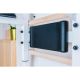 6. PORĘCZ DO ĆWICZEŃ Z PODPARCIEM POD PLECY DO DRABINKI BENCHK DB1W