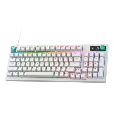 2. Logitech G G316 X 98 klawiatura Gaming USB QWERTY Angielski Biały