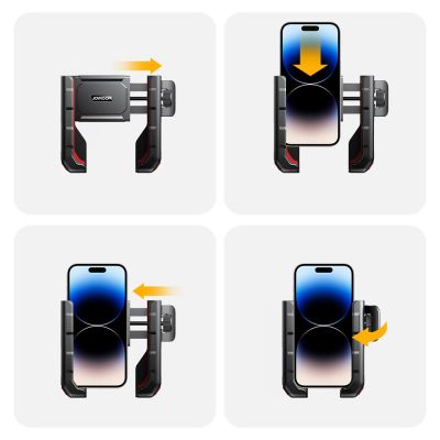 5. Uchwyt na telefon do hulajnogi, roweru, motocykla Joyroom JR-ZS266