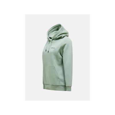 3. Bluza damska PEAK PERFORMANCE W Original Small Logo Hood kolor zielony
