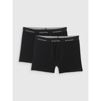 Dwupak bawełnianych bokserek męskich (2pak) 4F 4FWMM00UBXSM080-20S