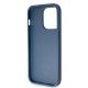 8. Etui Guess Crossbody 4G Metal Logo do iPhone 14 Pro Max - niebieskie