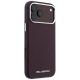 4. Etui Karl Lagerfeld Grained Elongated Logo MagSafe na iPhone 17 Pro Max / 18 Pro Max - burgundowe