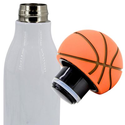 3. BUTELKA TERMICZNA 550ML PIŁKA KOSZYKOWA STAMINA
