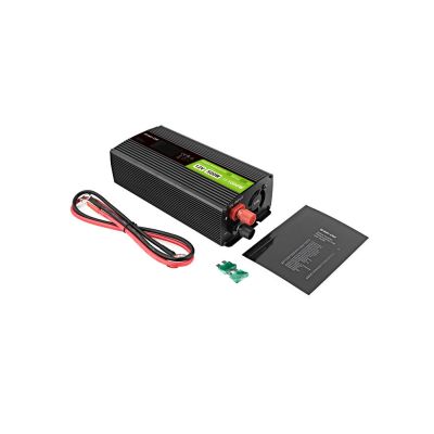 17. GREEN CELL PRZETWORNICA LCD 12V/230V 500W/1000W CZYSTY SINUS INVGC12P500LCD