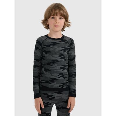 6. Bielizna termoaktywna bezszwowa komplet chłopięca 4F 4FJRAW25USEAM266-90A