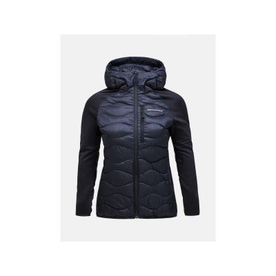 Kurtka Peak Performance W Helium Down Hybrid Hood czarny