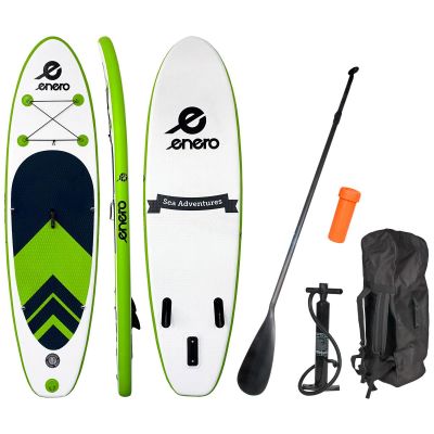 13. ZESTAW - DESKA SUP 80KG DMUCHANA ENERO 275x76x10CM