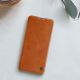 20. Nillkin Qin Case etui do Xiaomi Redmi Note 11 Pro+ (China) / Redmi Note 11 Pro (China) / Mi11i HyperCharge osłona na aparat kabura pokrowiec obudowa z klapką brązowy