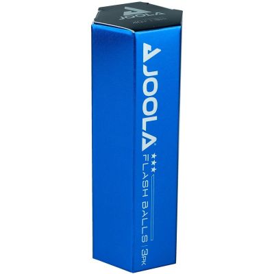 7. PIŁECZKI DO TENISA STOŁOWEGO JOOLA FLASH 3SZT BIAŁE