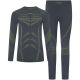 6. Bielizna termoaktywna Viking Base Layer Rocket Set - dark grey/lime rozmiar: xl