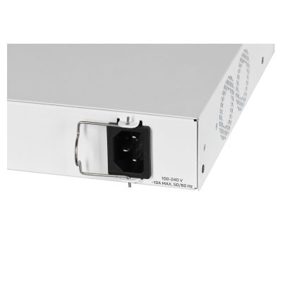 6. Switch Mikrotik CRS354-48P-4S+2Q+RM 53p PoE (PoE+: 48;) 700W Managed Fast/Gigabit/10G