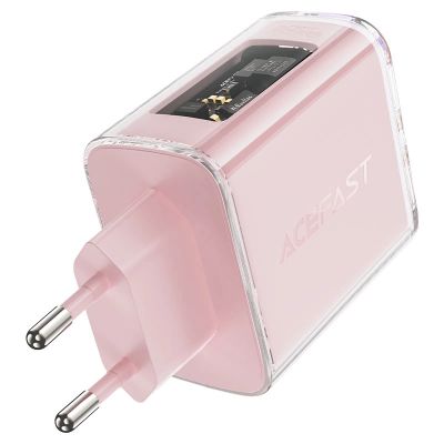 3. Acefast ładowarka GaN 65W 3 porty (1xUSB, 2xUSB C) zielona (A45)